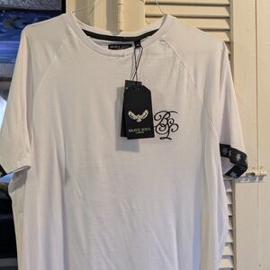 Brave Soul White Short Sleeve Tee